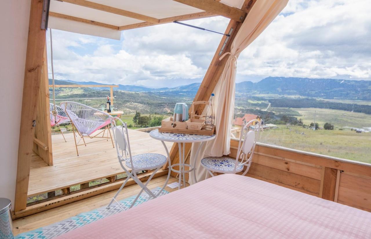 Andes Glamping Hotel Guatavita Exterior foto